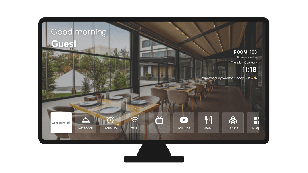 Hoteza TV Interface